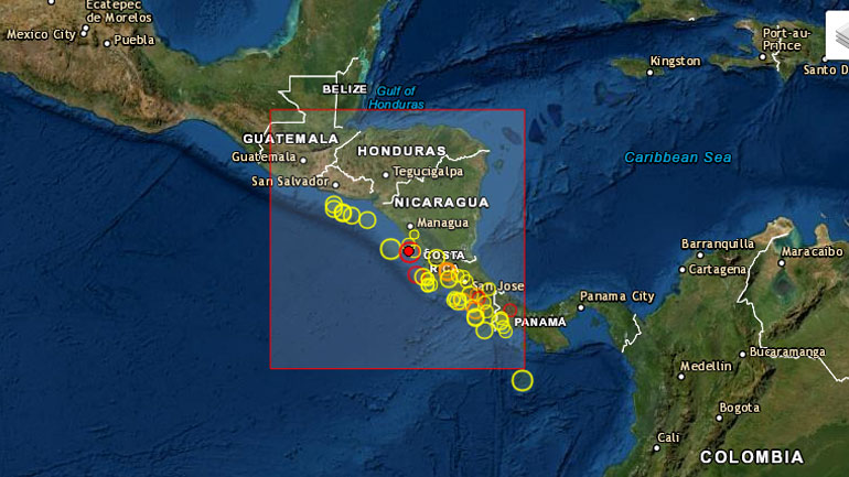 Σεισμική δόνηση 5.4 Ρίχτερ στη Νικαράγουα