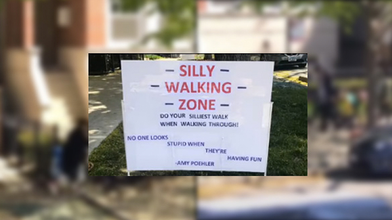 Περιοχή για γελοίο περπάτημα