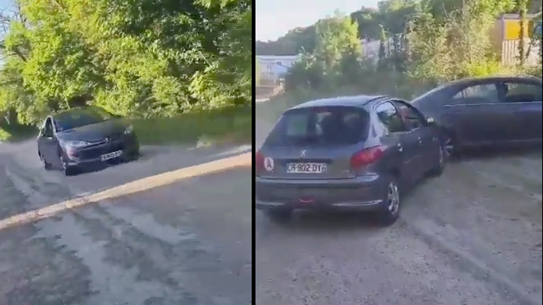 Ήθελε να κάνει χειρόφρενο