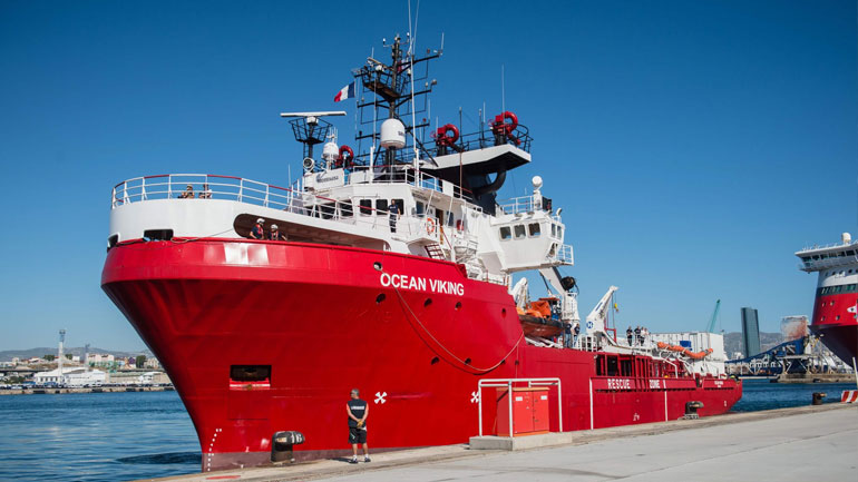 Το Ocean Viking αρχίζει και πάλι τις διασώσεις στη Μεσόγειο