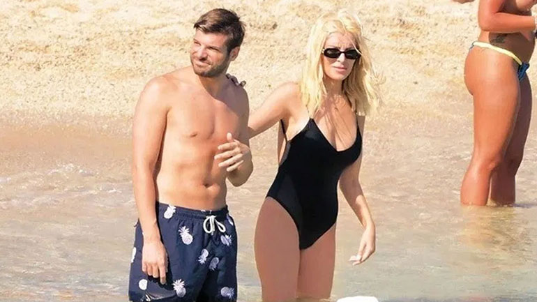 Η τρυφερή φωτογραφία της Κατερίνας Καινούργιου με τον σύντροφό της