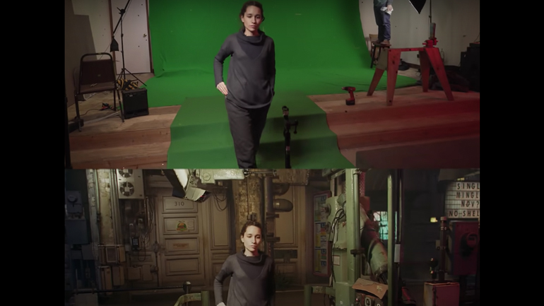 Πώς γυρίζονται σκηνές με ψηφιακά εφέ 