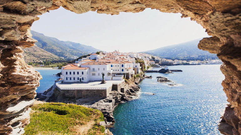 Η Άνδρος στην κορυφή της λίστας των Sunday Times με τα 25 μυστικά νησιά της Ευρώπης