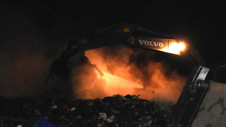 Υπό έλεγχο η φωτιά στον ΧΥΤΑ Τεμπλονίου στην Κέρκυρα