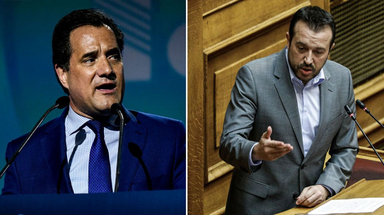 Σφοδρή αντιπαράθεση Γεωργιάδη-Παππά για τις ηχογραφημένες συνομιλίες με τον Σ. Μιωνή