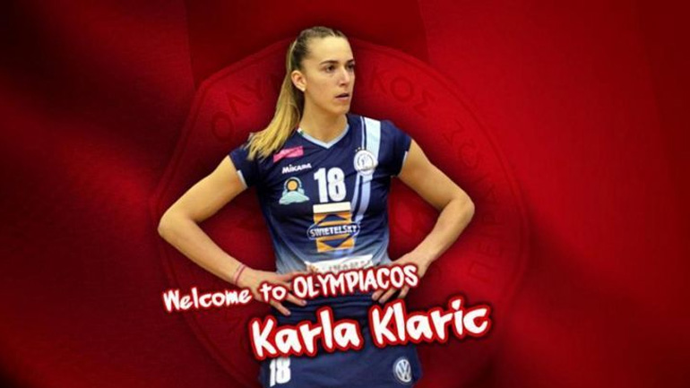 Βόλεϊ: Ανακοίνωσε την Κάρλα Κλάριτς ο Ολυμπιακός