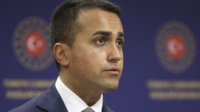 Ο Ιταλός υπουργός Εξωτερικών Λουίτζι Ντι Μάιο βρίσκεται στην Τρίπολη της Λιβύης