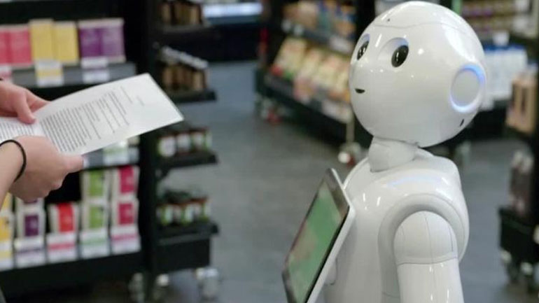 Ρομπότ ενημερώνουν το επιβατικό κοινό στον Διεθνή Αερολιμένα Αθηνών