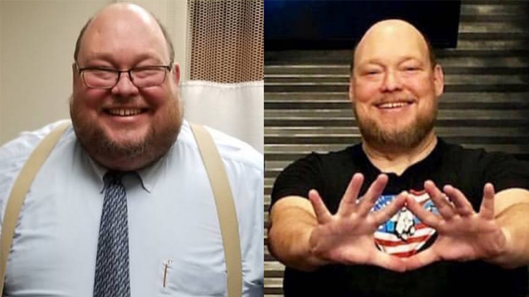 Άνδρας έχασε 100 κιλά σε έναν χρόνο