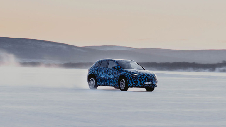 H Mercedes EQA σε ακραίες συνθήκες