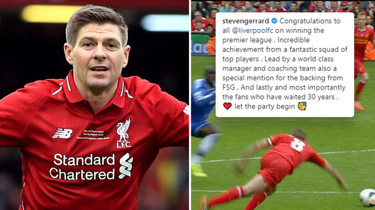 Τζέραρντ: «Ας αρχίσει το πάρτι»