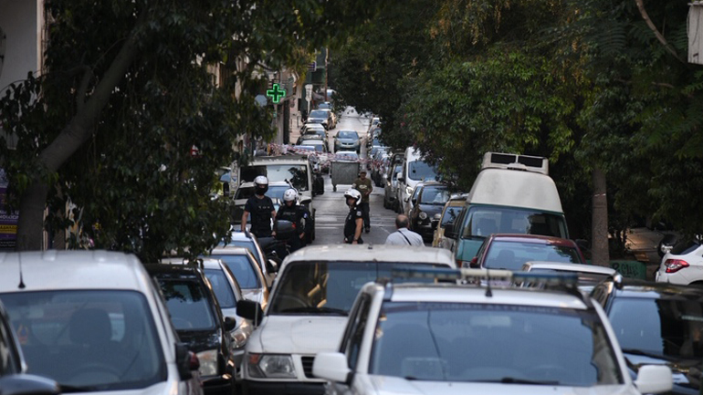 Aστυνομική επιχείρηση στα Εξάρχεια