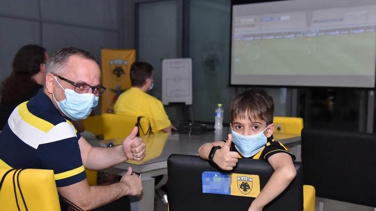 Η αγωνιστική δράση ζωντανεύει στο προπονητικό κέντρο της ΠΑΕ ΑΕΚ