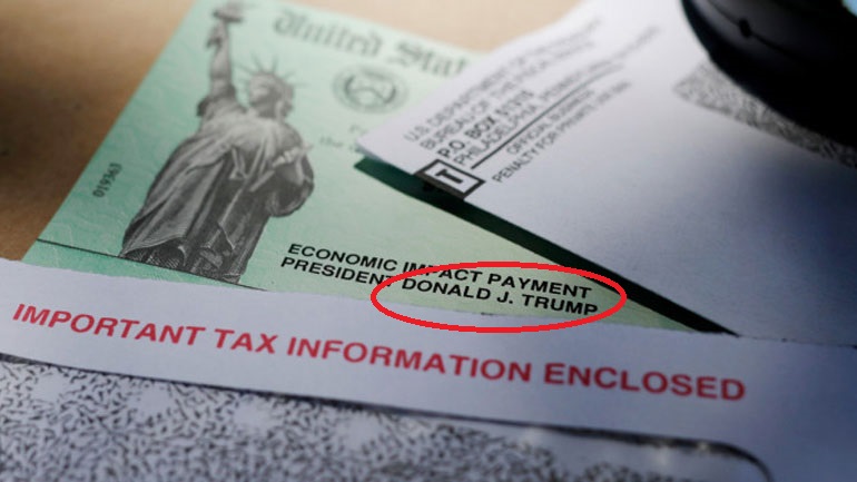 Ο Τραμπ έστειλε επιταγές οικονομικής βοήθειας για την πανδημία σε 1,1 εκατ. νεκρούς