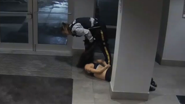 Νέο βίντεο οργής: Φοιτήτρια στον Καναδά γρονθοκοπείται από αστυνομικό