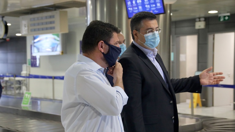 Χαρδαλιάς: 825 δείγματα θα ελέγχονται καθημερινά στο αεροδρόμιο Ηρακλείου, από 1η Ιουλίου