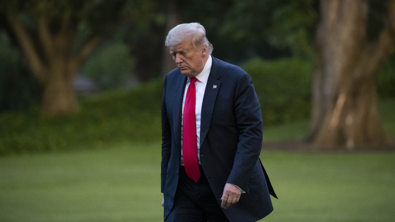 Ο Τραμπ δεν πήγε για γκολφ το διήμερο για να αποκαταστήσει «τον νόμο και την τάξη»