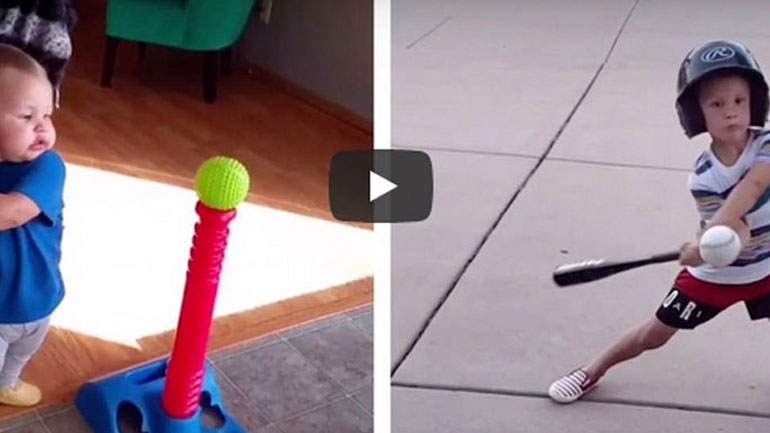 Παίζει μπέιζμπολ από 11 μηνών