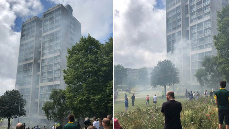 Συναγερμός στο Λονδίνο από πυρκαγιά σε συγκρότημα πολυκατοικιών – Τουλάχιστον 18 τραυματίες