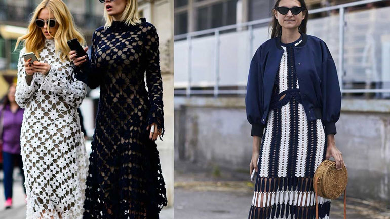 Το crochet φόρεμα δεν πρέπει να λείπει φέτος από την καλοκαιρινή σας γκαρνταρόμπα