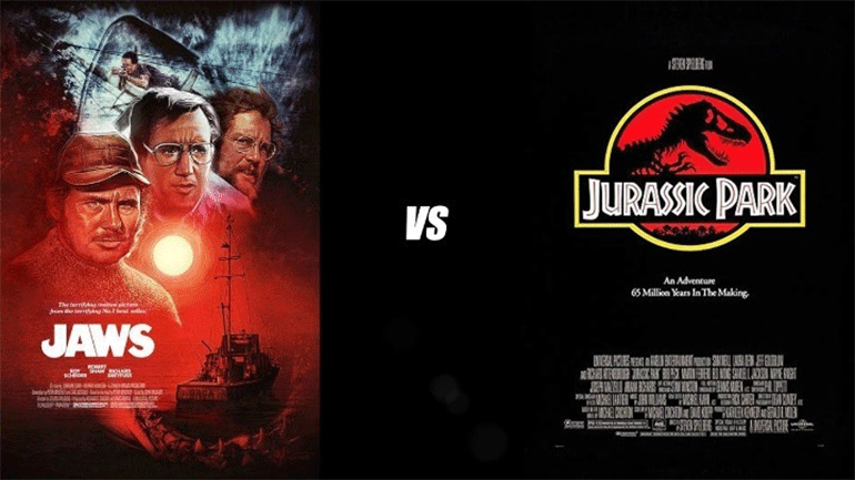 Jurassic Park εναντίον Jaws στο box office των ΗΠΑ