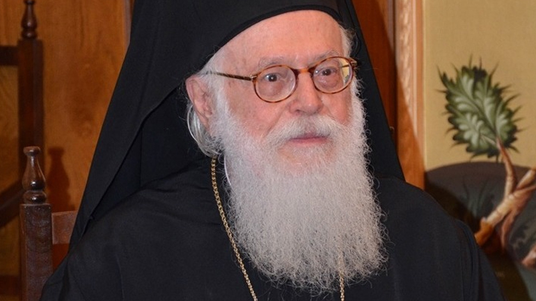 Ευχές για ταχεία ανάρρωση στον Αρχιεπίσκοπο Αλβανίας Αναστάσιο