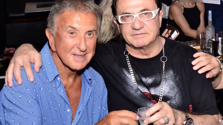 Ο Λευτέρης Πανταζής διασκέδασε στο Argi’s Club