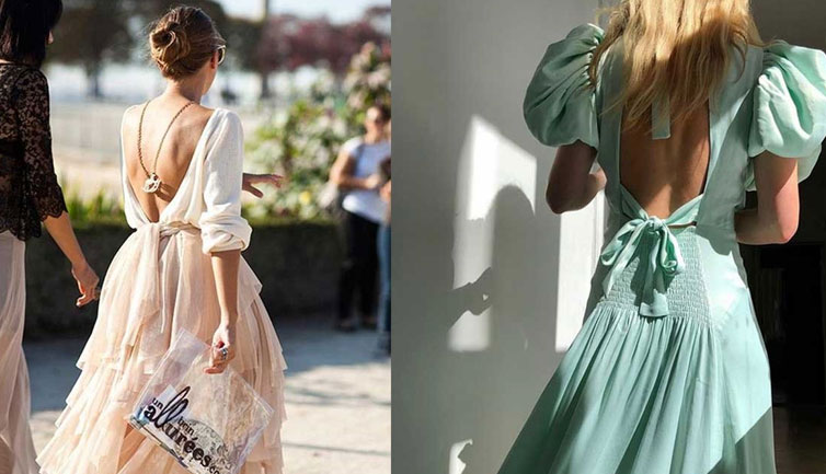 Backless dress: Τα εξώπλατα φορέματα επέστρεψαν στη μόδα