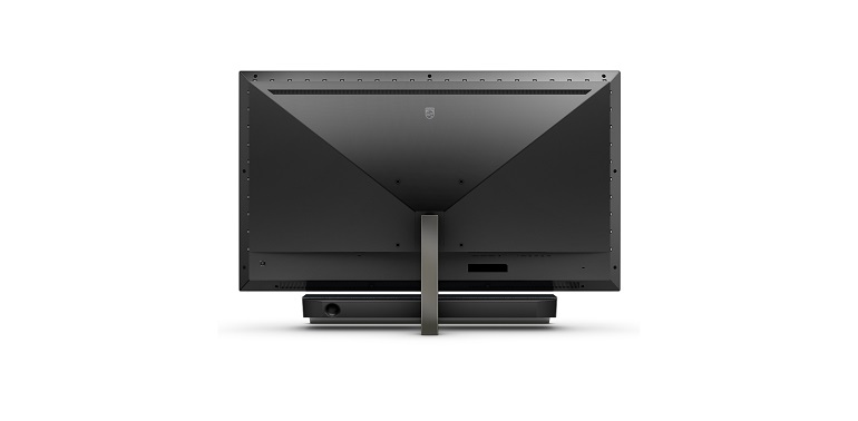 Η οθόνη Philips Momentum 55” console gaming με 4K UHD, DisplayHDR 1000, 60-120 Hz, 4ms (Grey to Grey), καθυστέρηση εισόδου 2,5 ms μέσω HDMI και 1,5 ms μέσω DP, Adaptive-Sync και ήχο Bowers & Wilkins