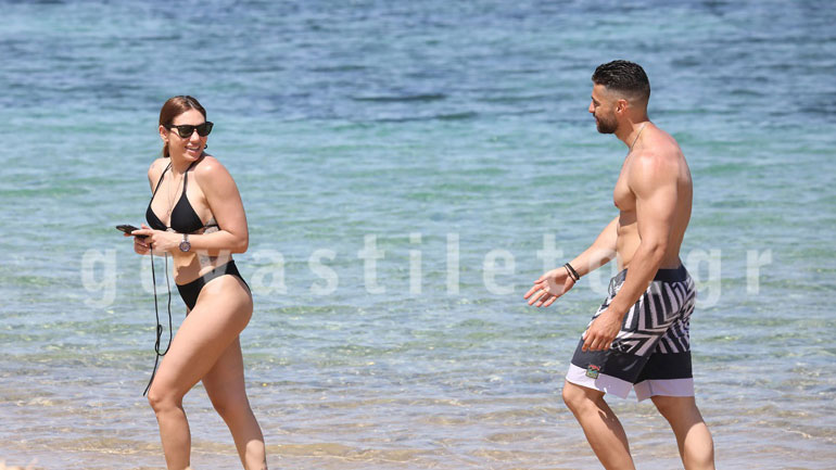 Ευρυδίκη Βαλαβάνη – Κωνσταντίνος Βασάλος: Οι πρώτες βουτιές στο νησί των ανέμων