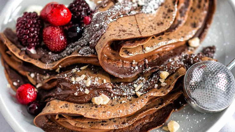 Homemade κρέπες με σοκολάτα και μπισκότο που θα ξετρελάνουν τα παιδιά