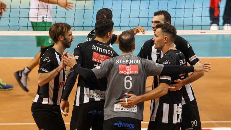 Volley League: Πρώτη νίκη για τον ΠΑΟΚ, 3-2 τον Παναθηναϊκό