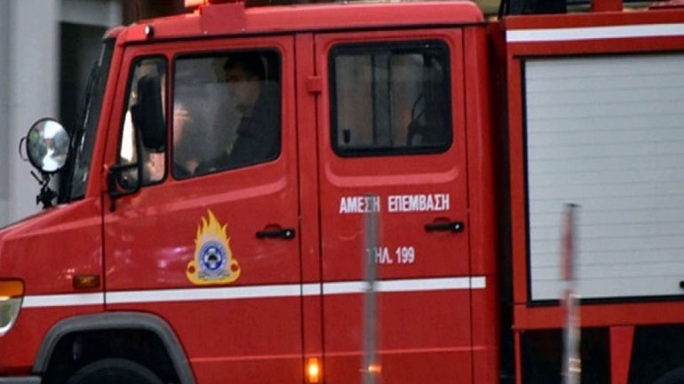 Πυρκαγιά σε οικόπεδο στο Χαλάνδρι