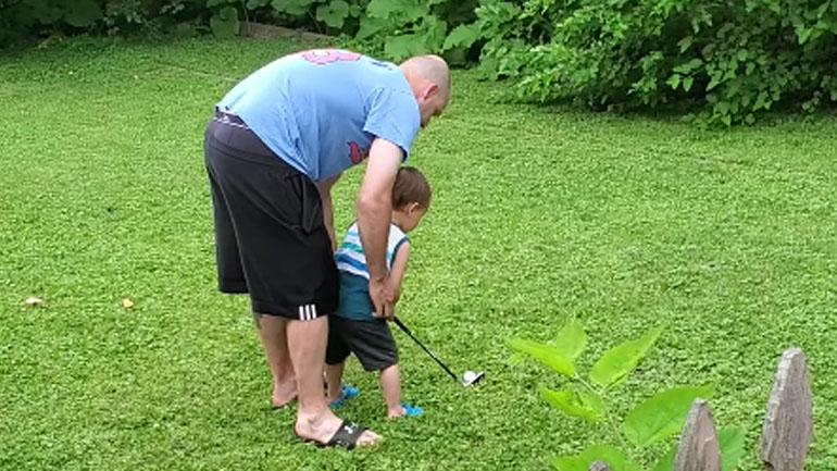 Μελλοντικός πρωταθλητής στο γκολφ