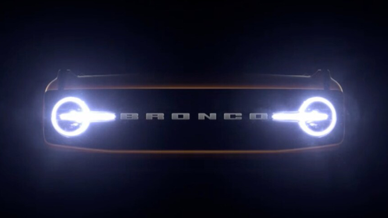 Η εντυπωσιακή μάσκα του Ford Bronco