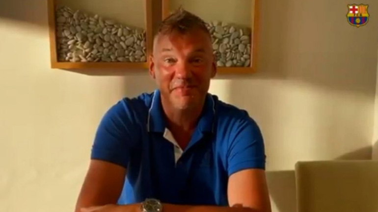 Γιασικεβίτσιους: «Χαρούμενος που επιστρέφω στην Μπαρτσελόνα»