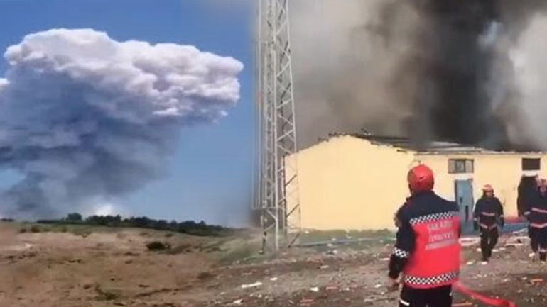 Ισχυρότατη έκρηξη στο Σαγγάριο Ισχυρότατη έκρηξη στο Σαγγάριο