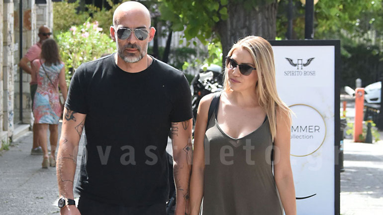 Έλενα Παπαβασιλείου: Σπάνια δημόσια εμφάνιση με τον αγαπημένο της!