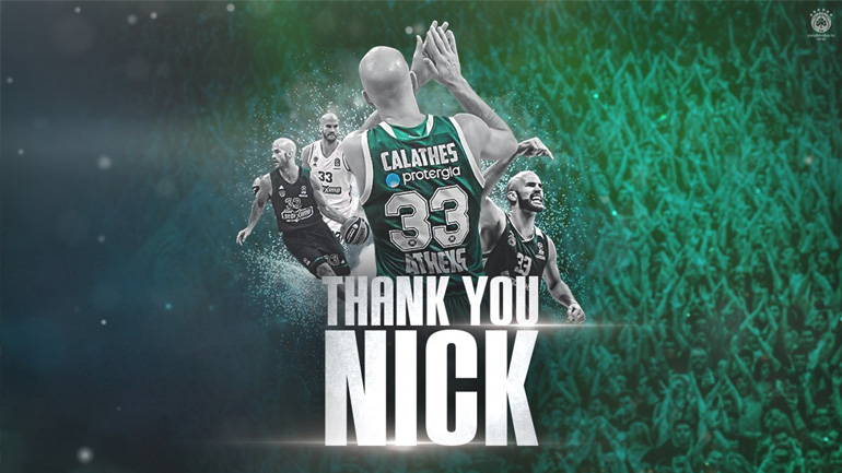 Αποχαιρέτησε τον Καλάθη ο Παναθηναϊκός