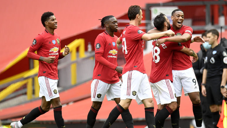 Τέταρτη η Μάντσεστερ Γιουνάιτεντ, 5-2 την Μπόρνμουθ