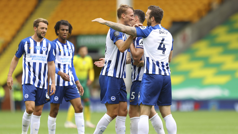 Νίκη παραμονής για την Μπράιτον, 1-0 τη Νόριτς