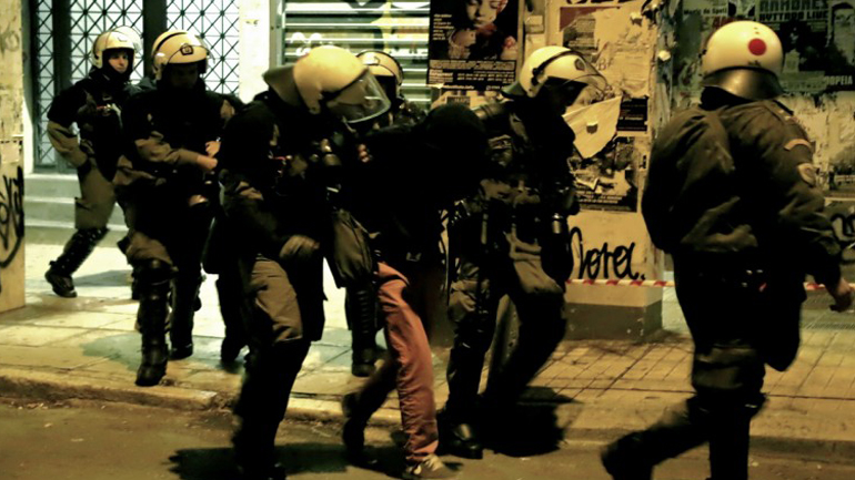 Επτά συλλήψεις για επεισόδια στην περιοχή των Εξαρχείων