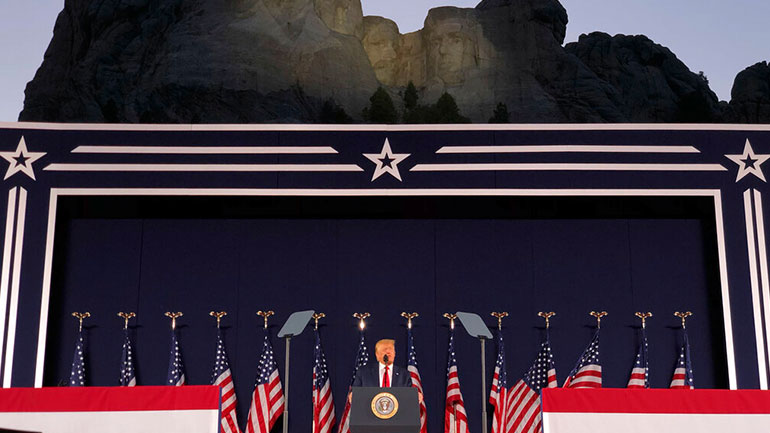 ΗΠΑ: Ο Τραμπ μιλά για την «ισχυρή» και «περήφανη» Αμερική