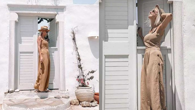 Χριστίνα Κοντοβά: Εντυπωσιακές φωτογραφίες από τις διακοπές της στην Πάρο!