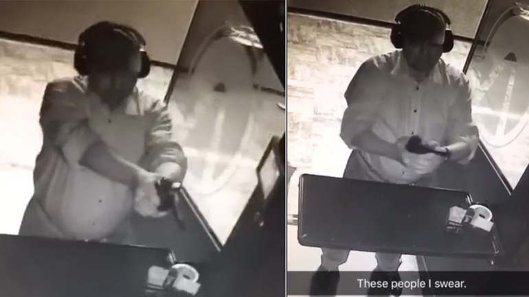 Ένας ασυνείδητος στο σκοπευτήριο