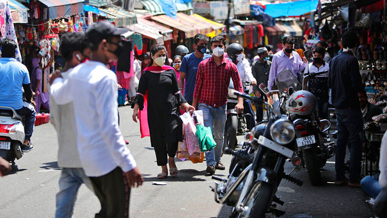 Τρίτη παγκοσμίως σε αριθμό κρουσμάτων η Ινδία