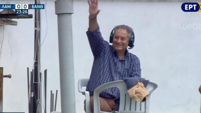 Έκανε περιγραφή στο Λαμία-Ξάνθη από… ταράτσα!