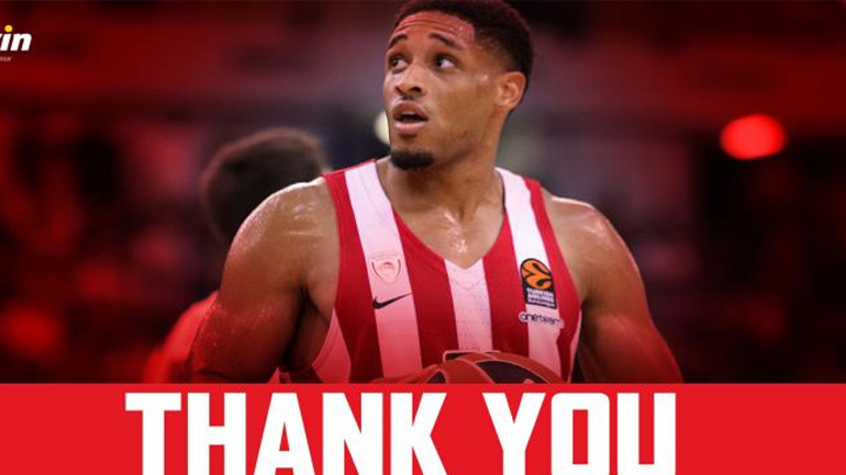 Μπάσκετ: Τέλος κι επίσημα από τον Ολυμπιακό ο Ρούμπιτ