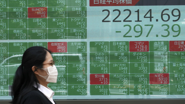 Πτωτικές τάσεις στο χρηματιστήριο του Τόκιο