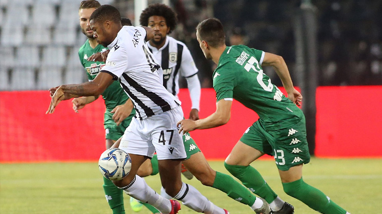 Έχασε κι άλλο έδαφος για τη δεύτερη θέση ο ΠΑΟΚ, «κόλλησε» στο 0-0 με τον Παναθηναϊκό